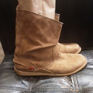 Oliberte Womens Slouch Suede Boots